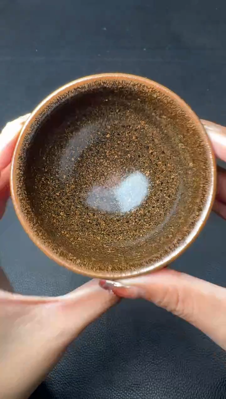 【闪购商品】茶盏行云龙窑柴烧80