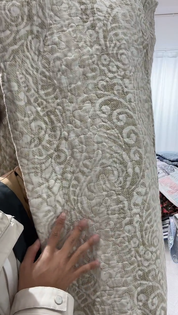 棉150*200纯棉床盖26号小瑕疵