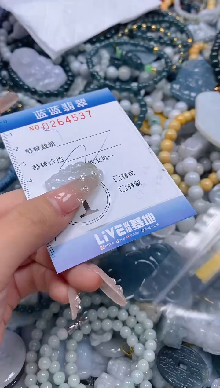 翡翠未镶嵌颈饰闪购0264537