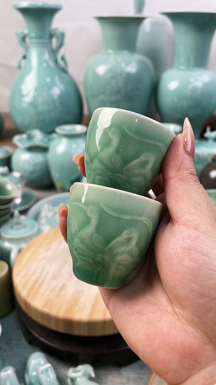 【闪购商品】2个 福利款 慧仙青瓷 瓷器