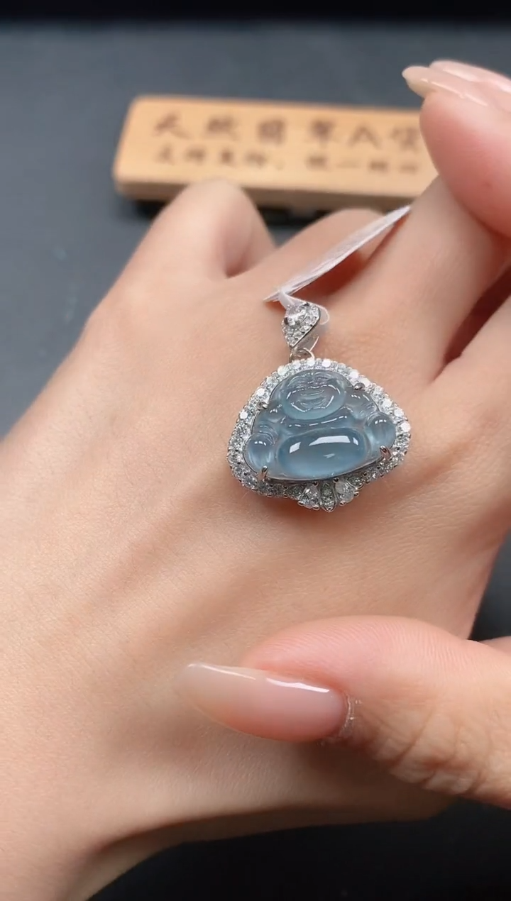 银S925镶嵌戒指翡翠111