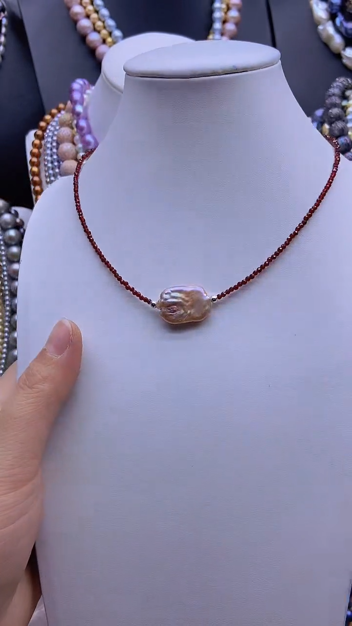 【闪购商品】淡水珍珠颈饰未镶嵌1