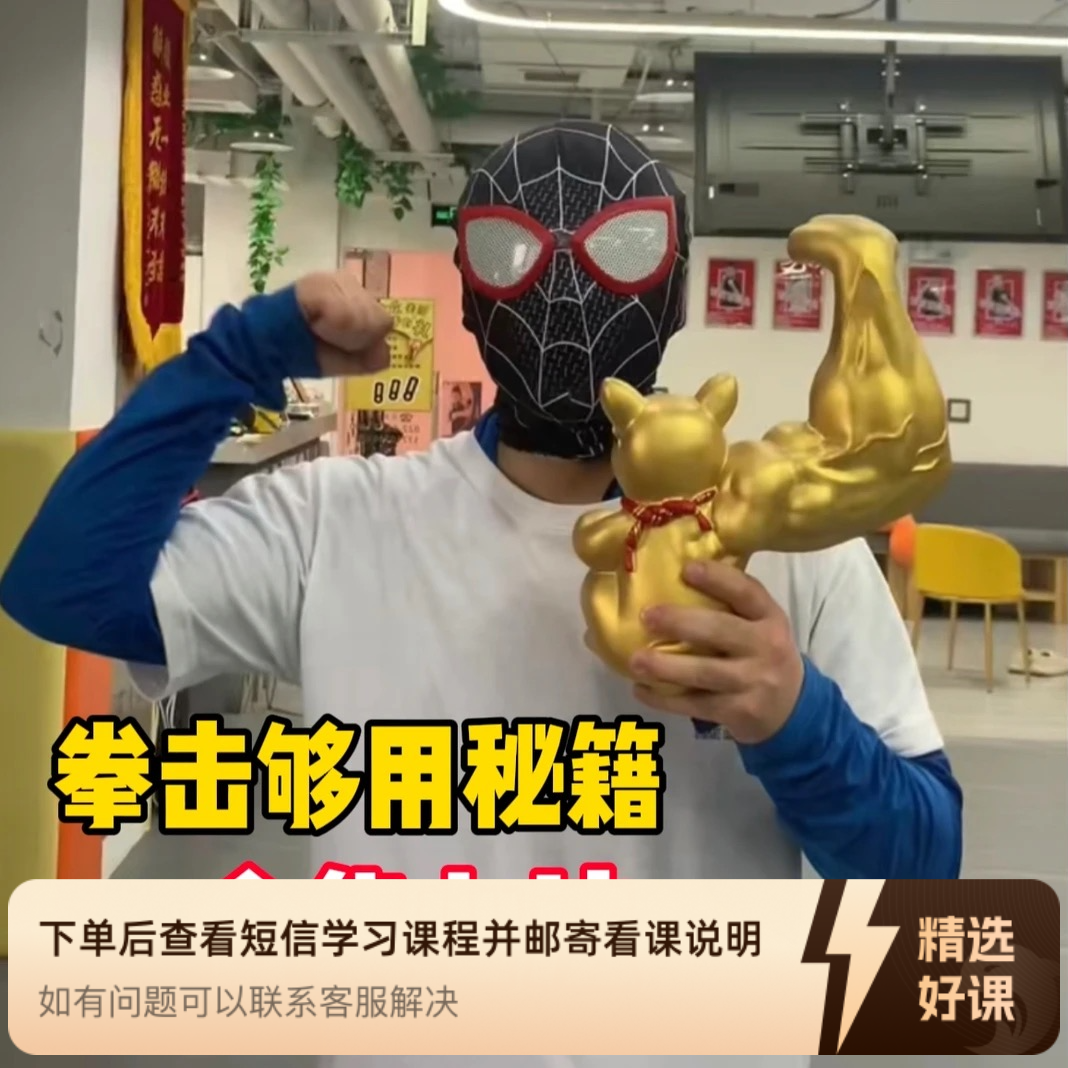 拳击精修课合集之够用秘籍（留意短信解锁课程）