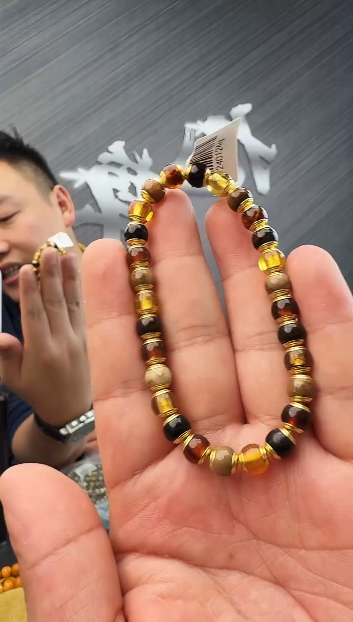 蜜蜡未镶嵌珠宝奇石假一罚十 ，2多样性发其一