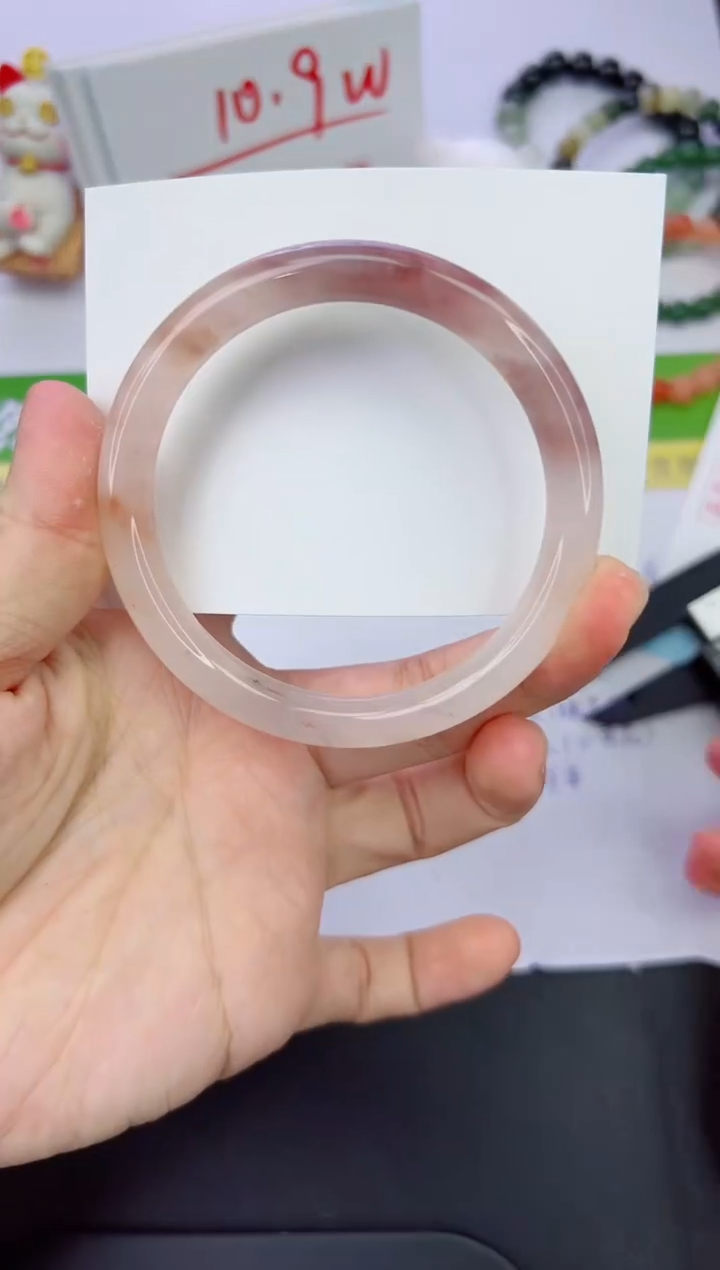 【闪购商品】石英质玉手镯未镶嵌475-60.8