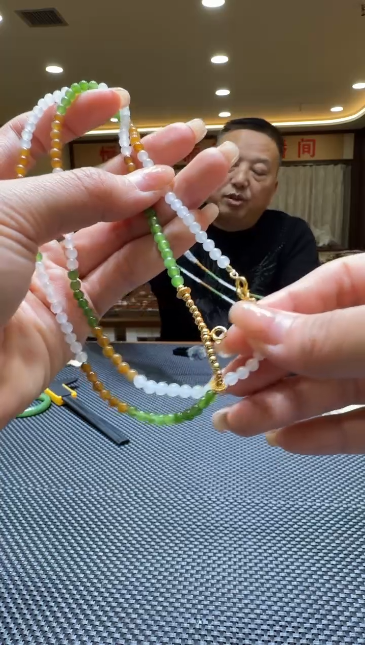 颈饰未镶嵌和田玉项链（多样性发一）