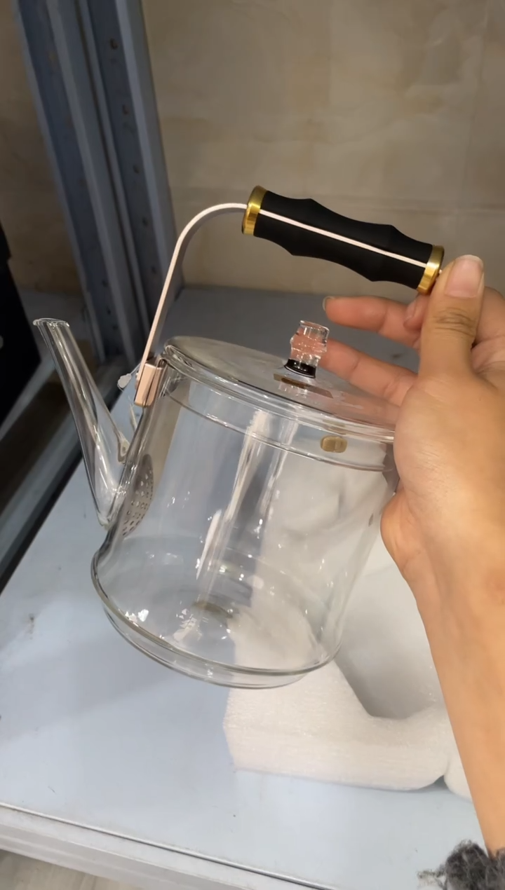 【闪购商品】禾器/君若壶滤片款/黑硅胶/透明