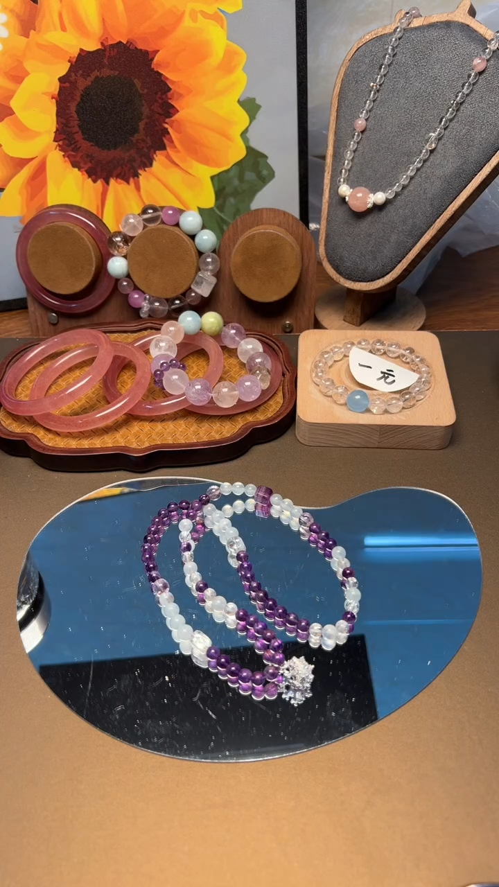 未镶嵌手串水晶1