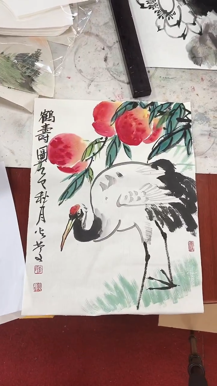 国画李火庆/国画/画心