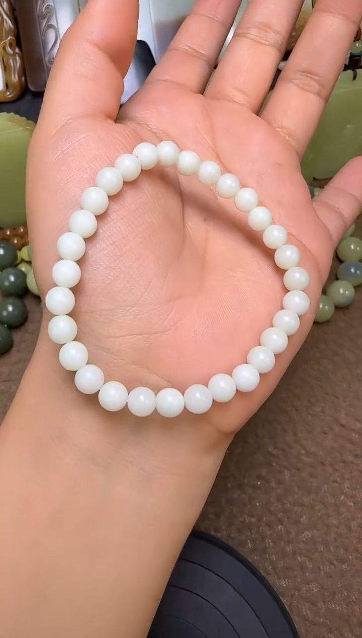 手串未镶嵌和田玉手串