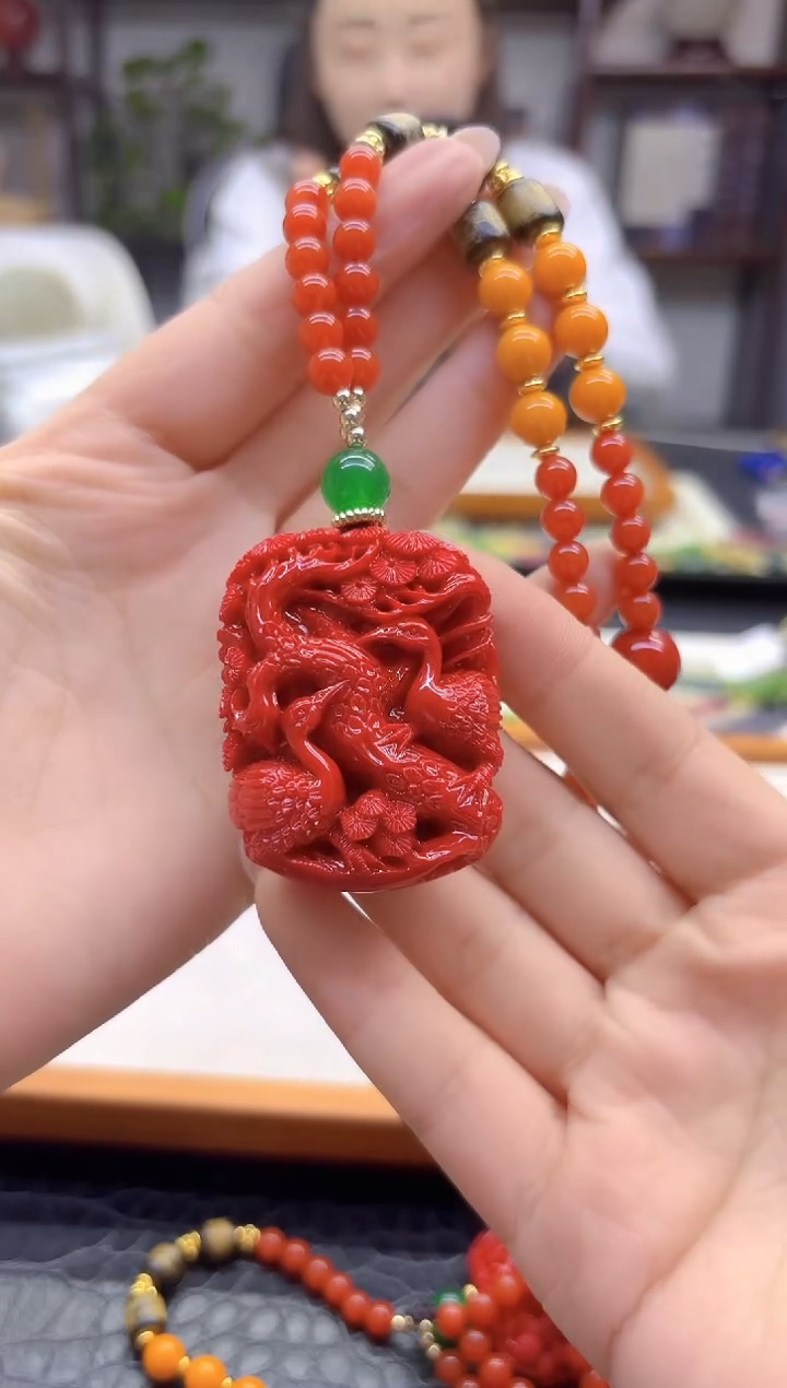 颈饰未镶嵌翡翠DIY款M882