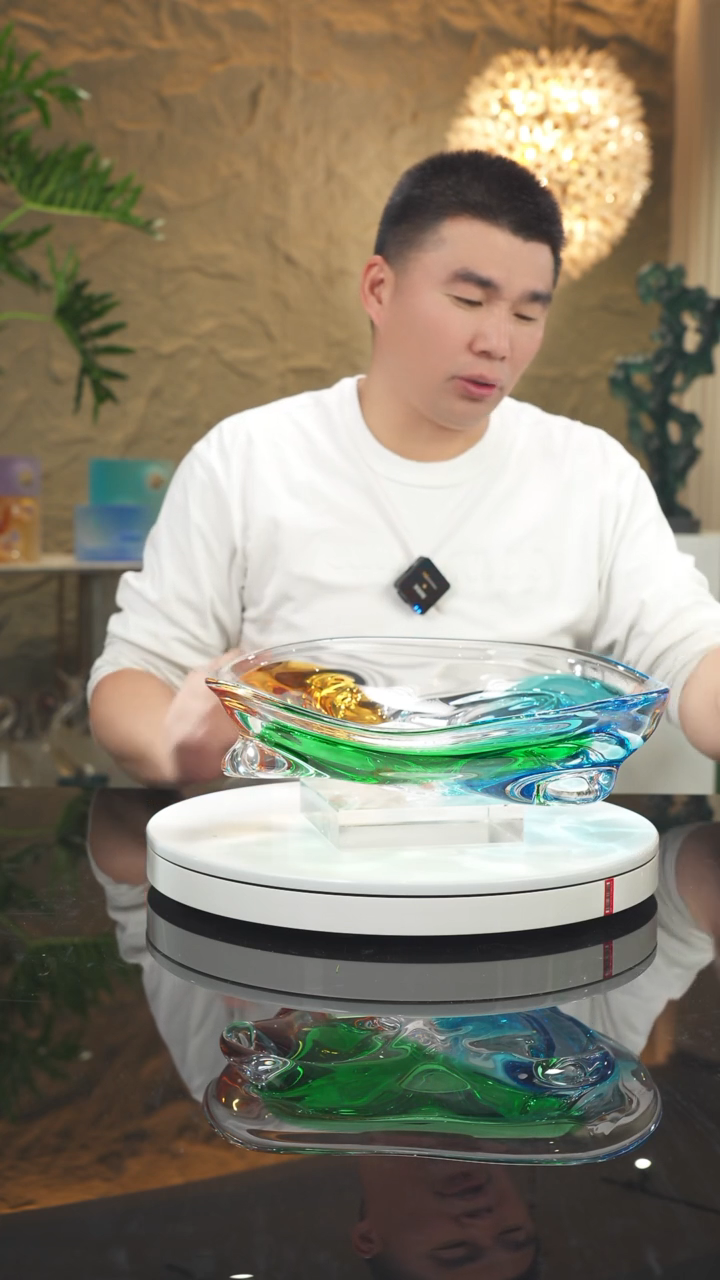 【闪购商品】瓷片福利三色果盘大号19号
