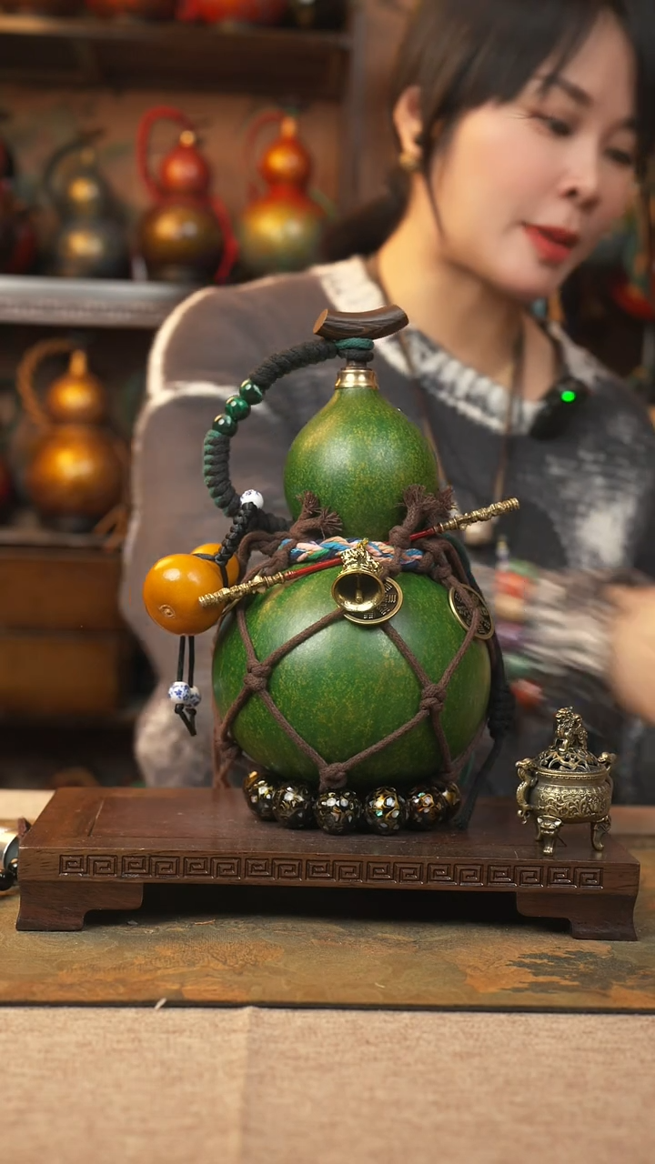 【闪购商品】482大漆葫芦一物一拍记葫堂出品