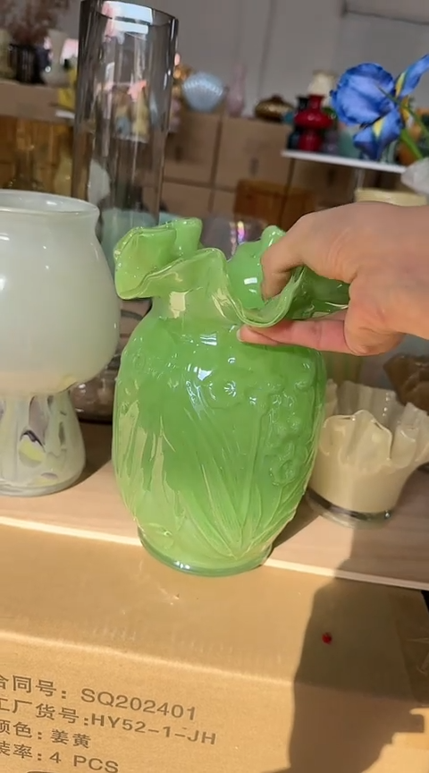 【闪购商品】玻璃翠绿色白菜