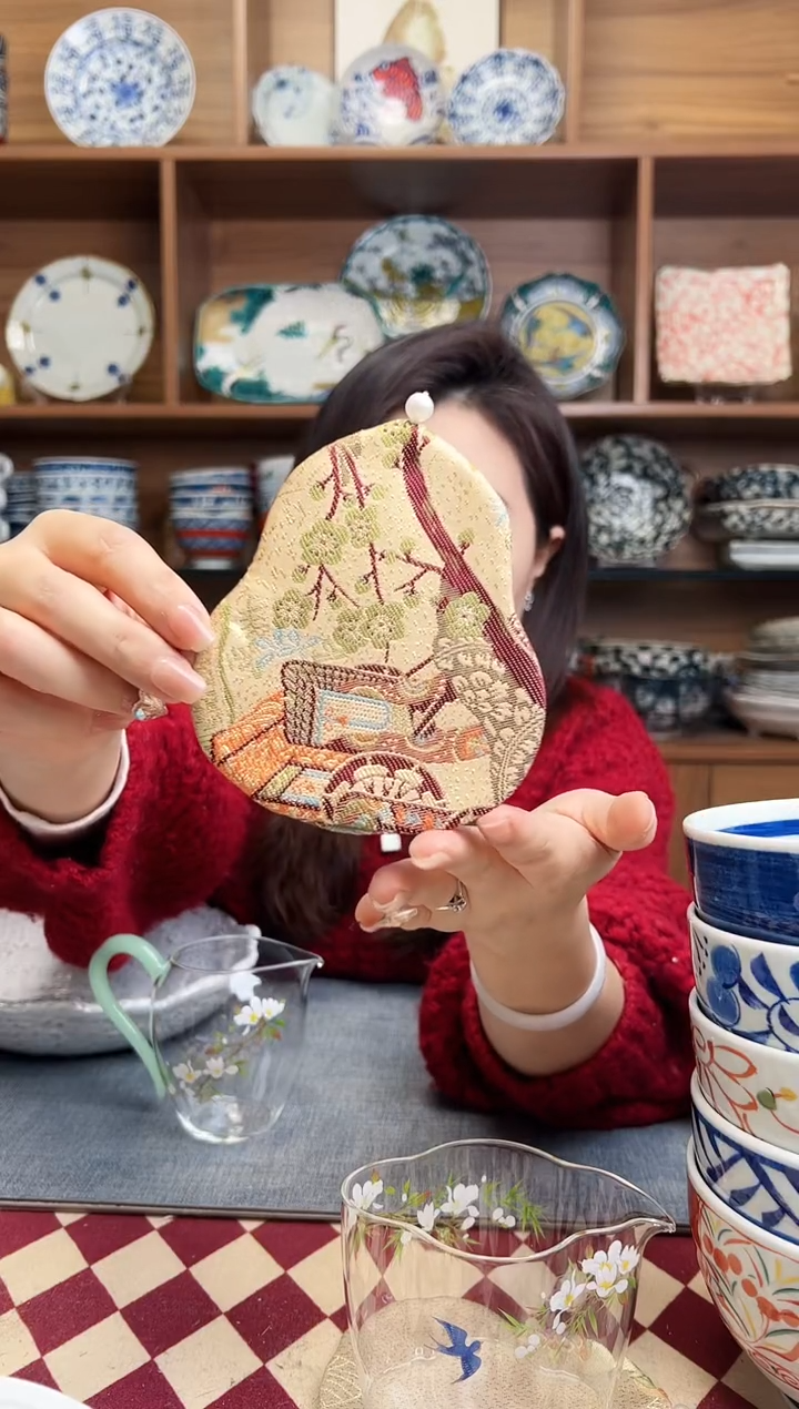 【闪购商品】瓷片西针织葫芦源氏绘卷（小）