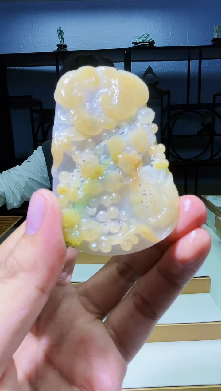 【闪购商品】定制翡翠未镶嵌毛货02250042