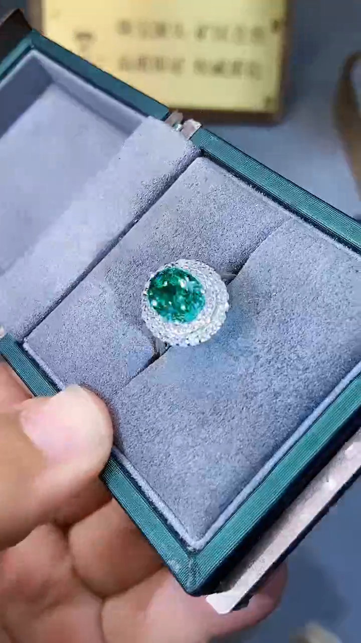 【闪购商品】托帕石戒指银S925镶嵌354