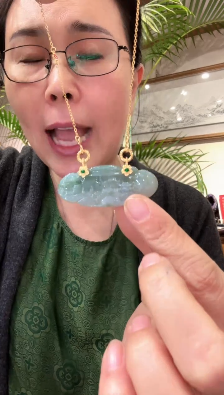 【闪购商品】翡翠颈饰未镶嵌国风