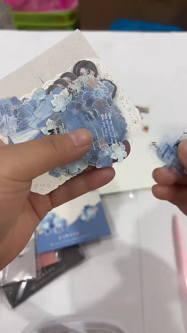 21-20 硬卡贴纸 4包  