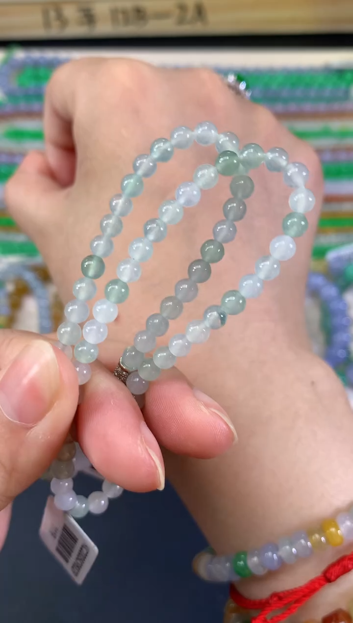 未镶嵌手串翡翠A352|（多样性发其一）