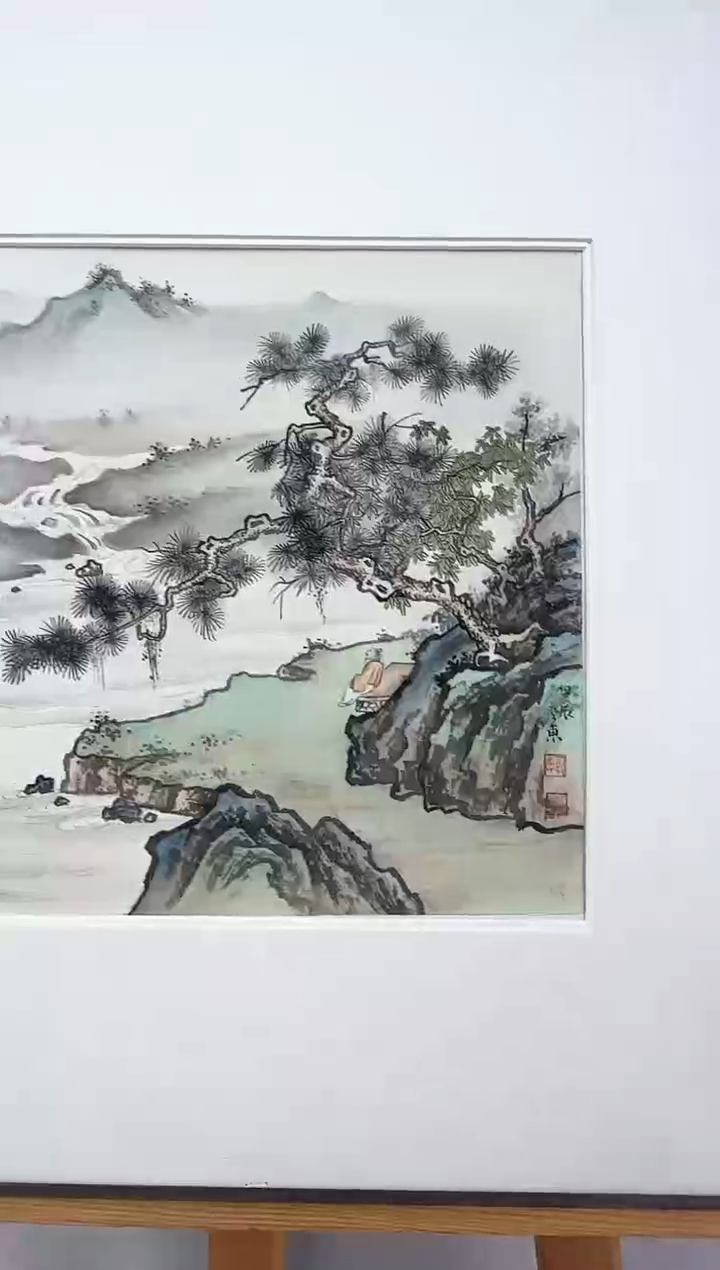 【闪购商品】折扇1北宗国画院副院长郭彦东