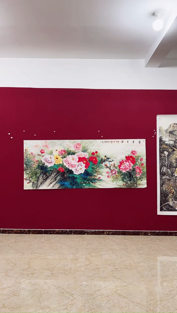 国画用****7师文娟国画作品
