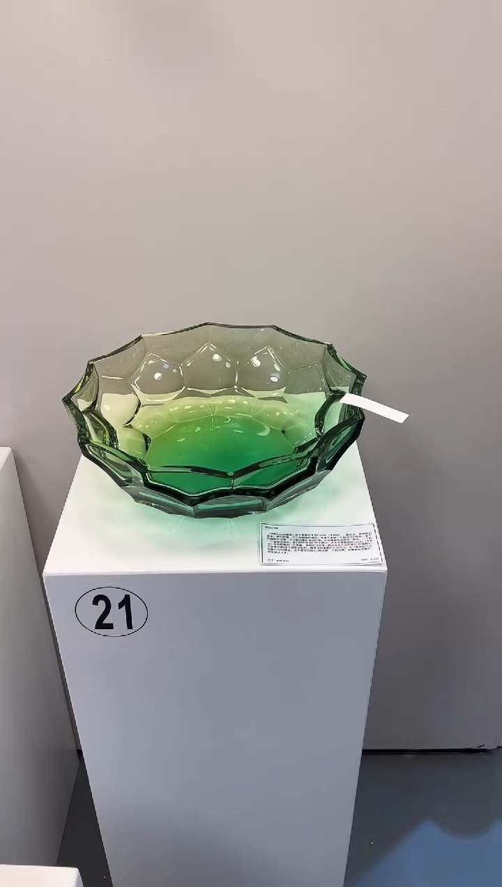 【闪购商品】茶宠巴比特美学 绿色caorle果盘绿色
