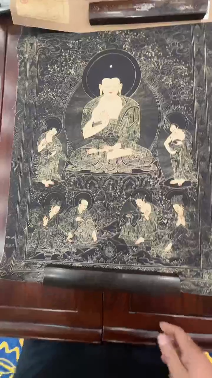 卷轴画唐卡16034