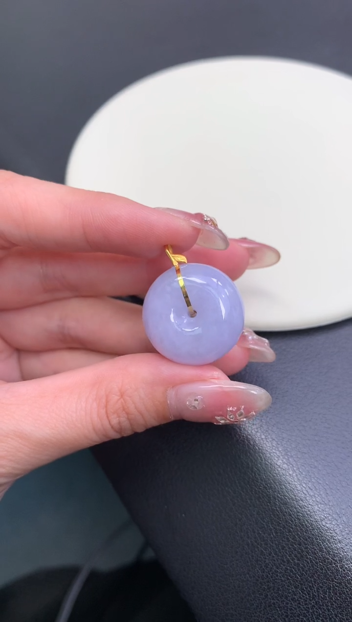 18K金镶嵌定制翡翠48小时鉴赏期 退货不扣服务费