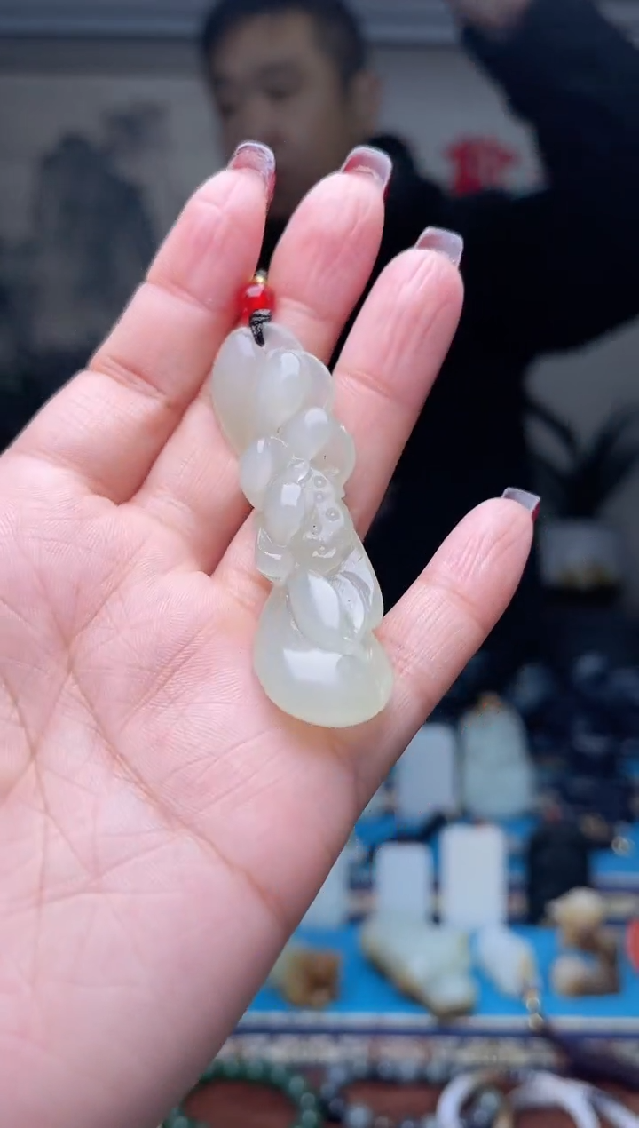 【闪购商品】和田玉挂件未镶嵌1