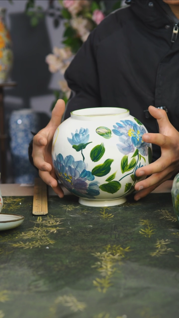 【闪购商品】94景德镇手绘高温陶瓷瑕疵