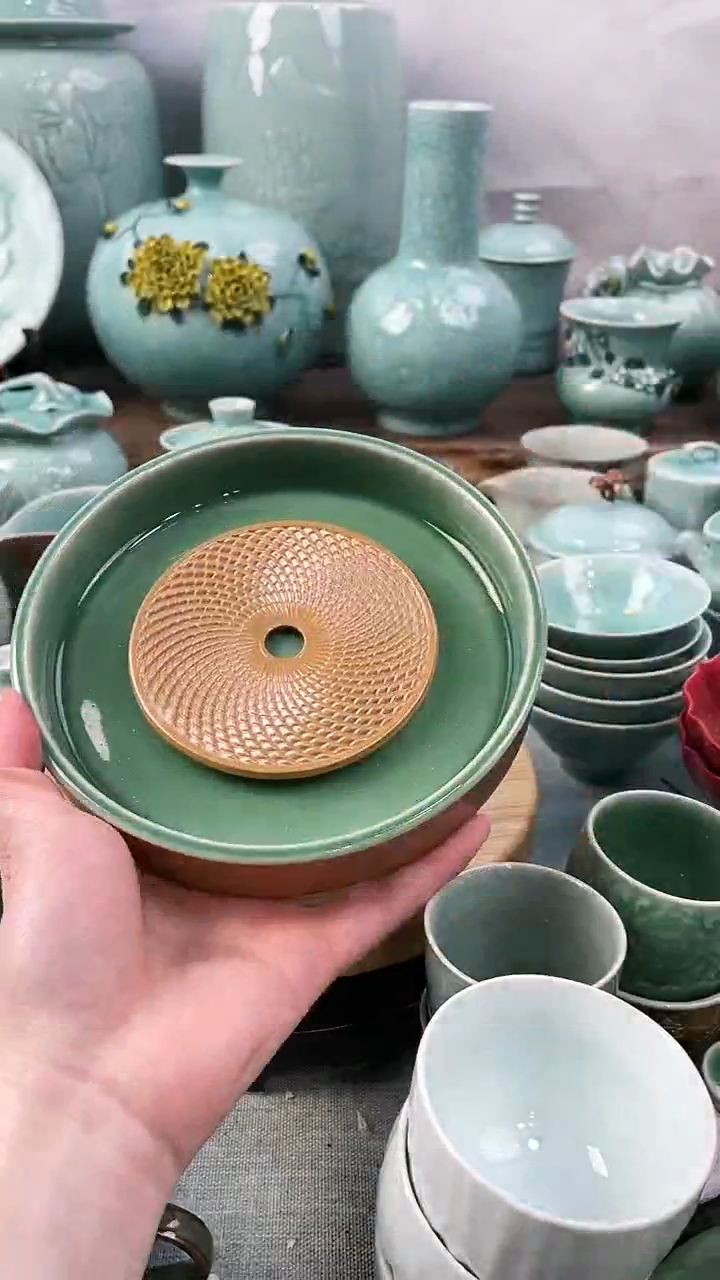 【闪购商品】特价 微瑕 慧仙青瓷