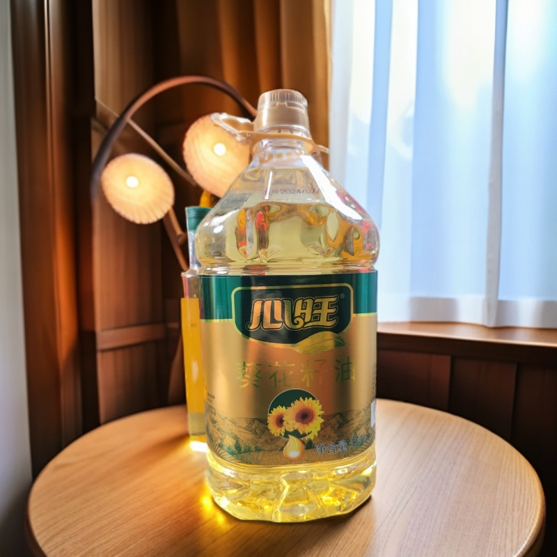 【物理压榨工艺】新疆优质浓葵花籽油5升烹饪炒菜食用油营养浓香