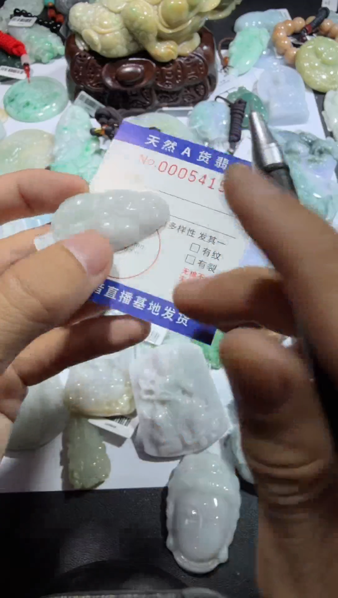 【闪购商品】翡翠颈饰未镶嵌00005415