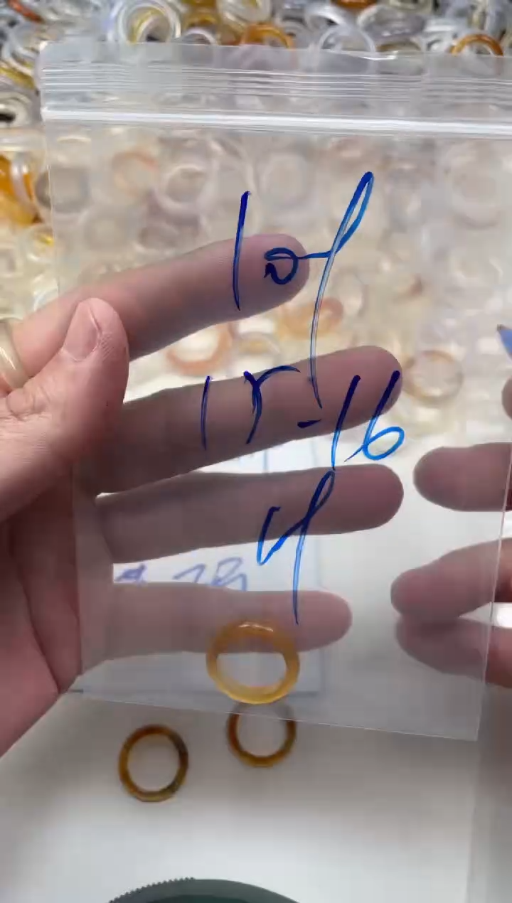 【闪购商品】玛瑙/玉髓戒指未镶嵌109