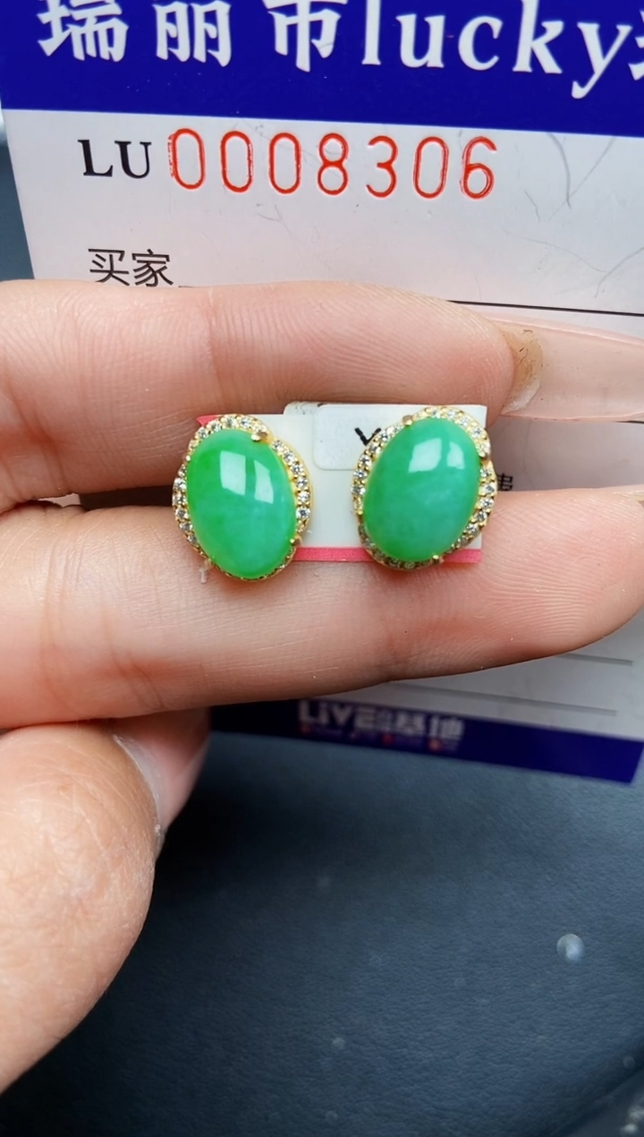 【闪购商品】翡翠颈饰银S925镶嵌8306