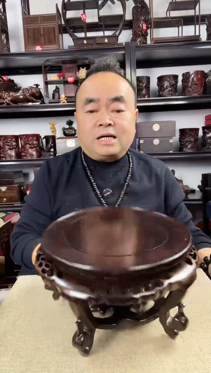 木114瑕疵老李红木工艺品