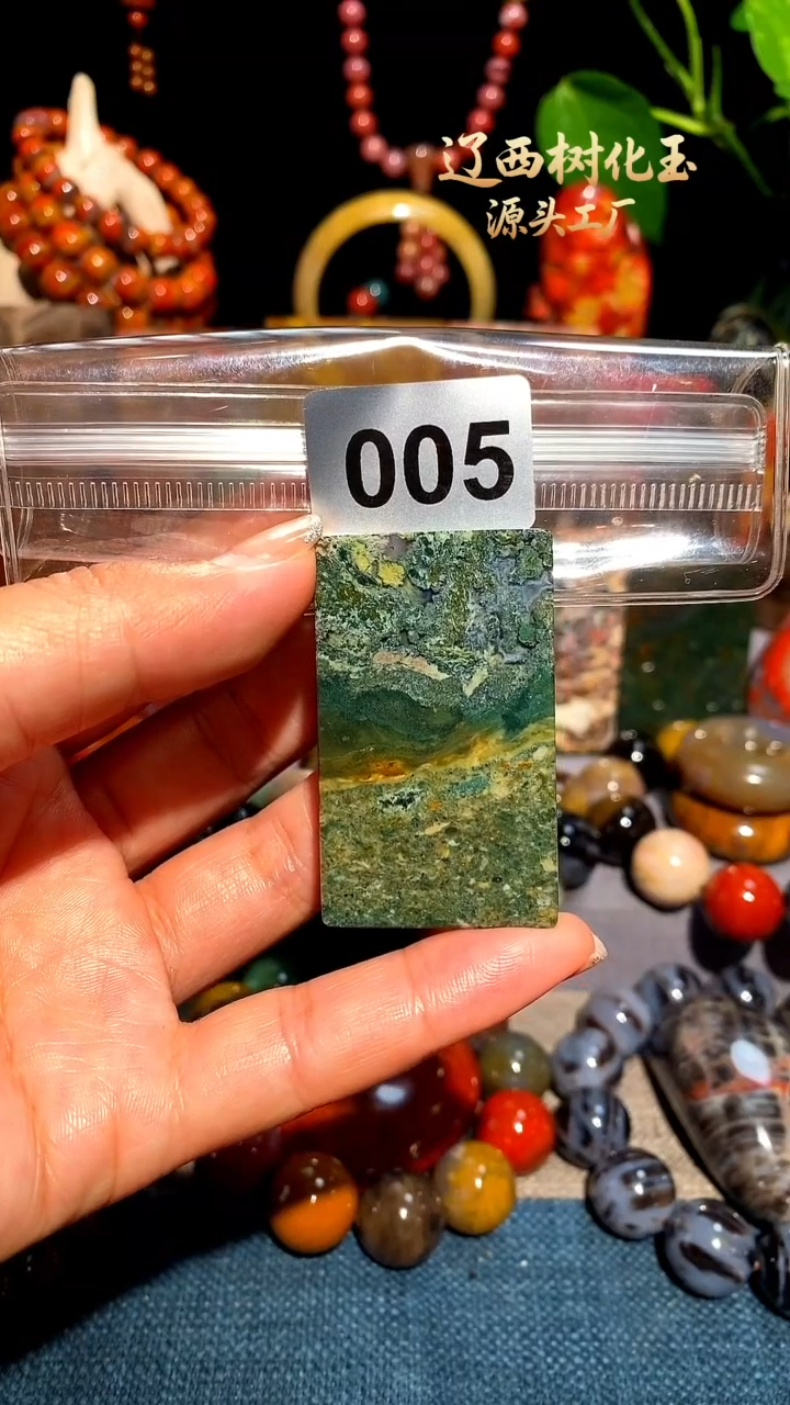 未镶嵌-硅化玉天然北票硅化玉吊坠