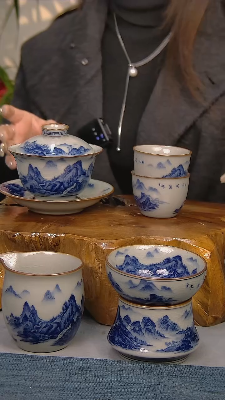 【闪购商品】简装家用款5件套 陶瓷家用茶具系列