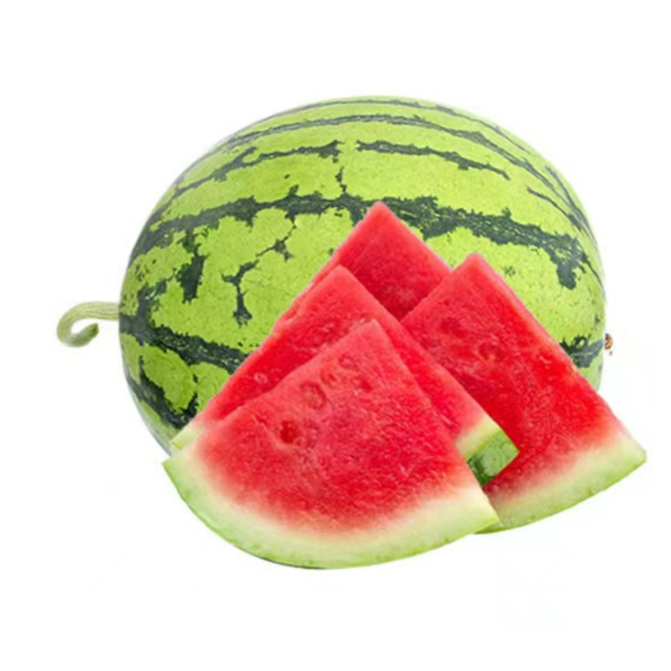 1颗【麒麟西瓜】脆甜好吃 无籽（小白籽） 一颗6-8斤新鲜江苏省