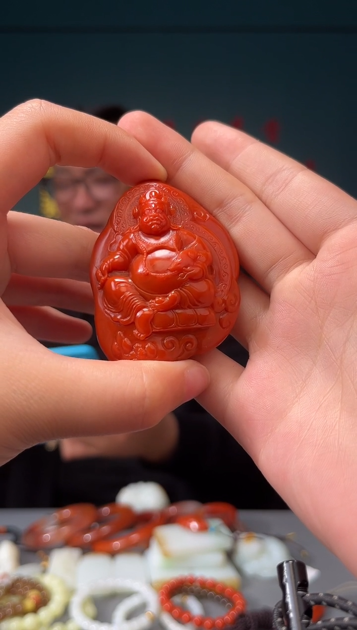 【闪购商品】南红玛瑙颈饰未镶嵌吊坠