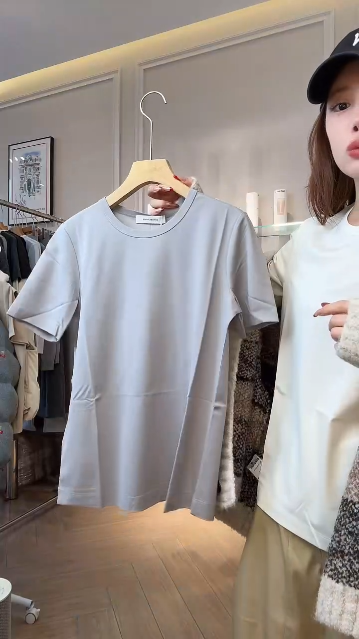 简白 烟灰紫 短袖 s1m1 拍下备注尺码 原价580
