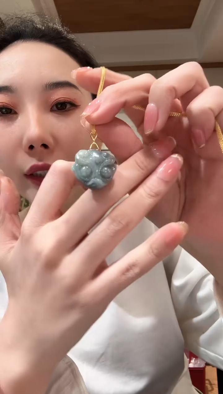 【闪购商品】翡翠颈饰未镶嵌国风