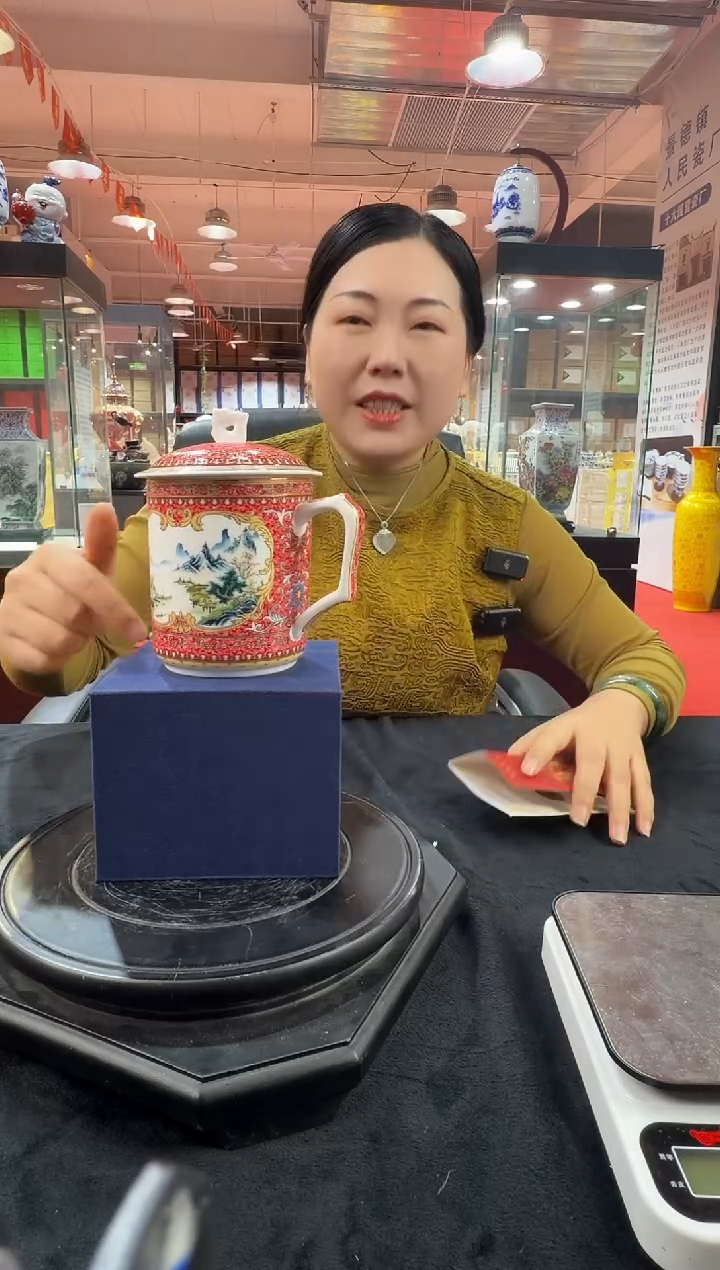 摆件瓷景德镇陶瓷摆件05