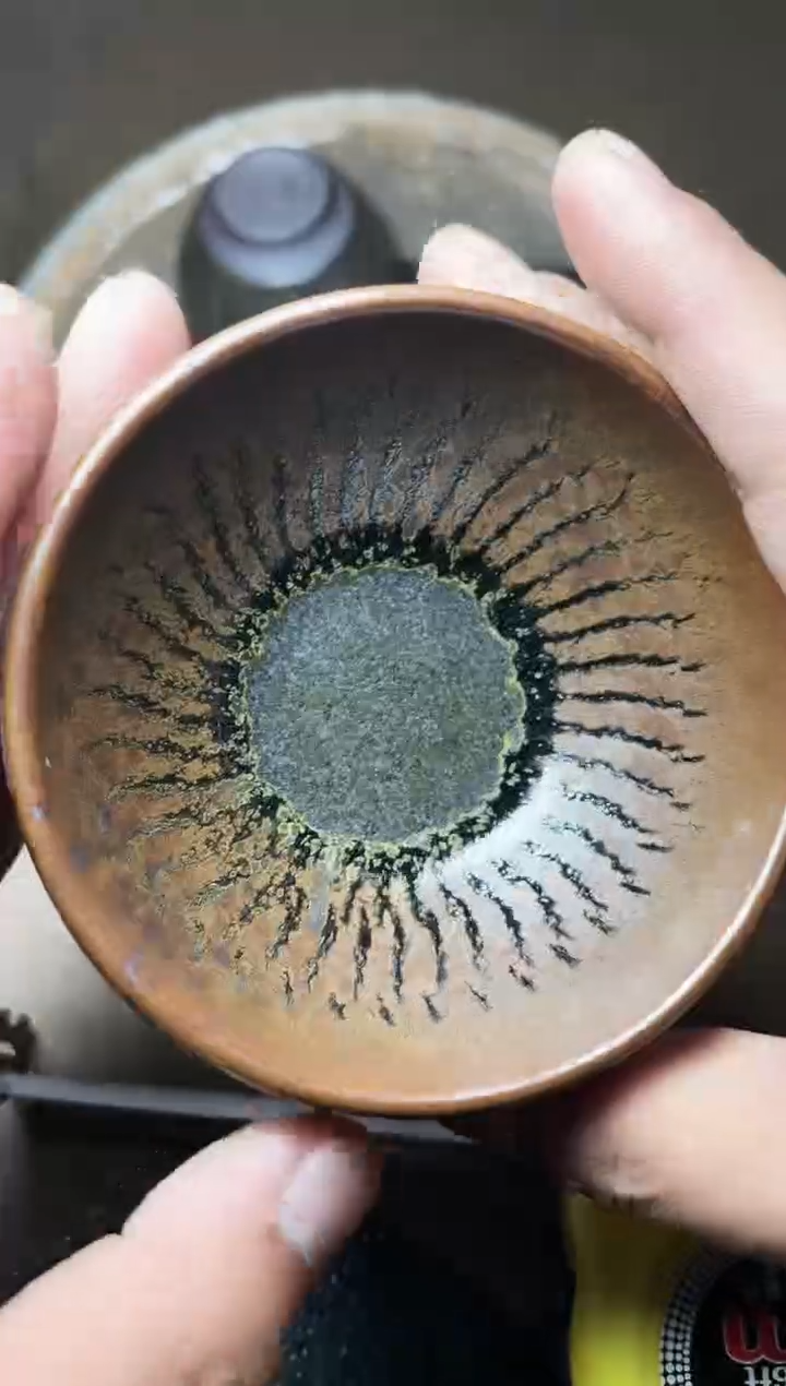 【闪购商品】茶盏178叶紫建盏叶紫