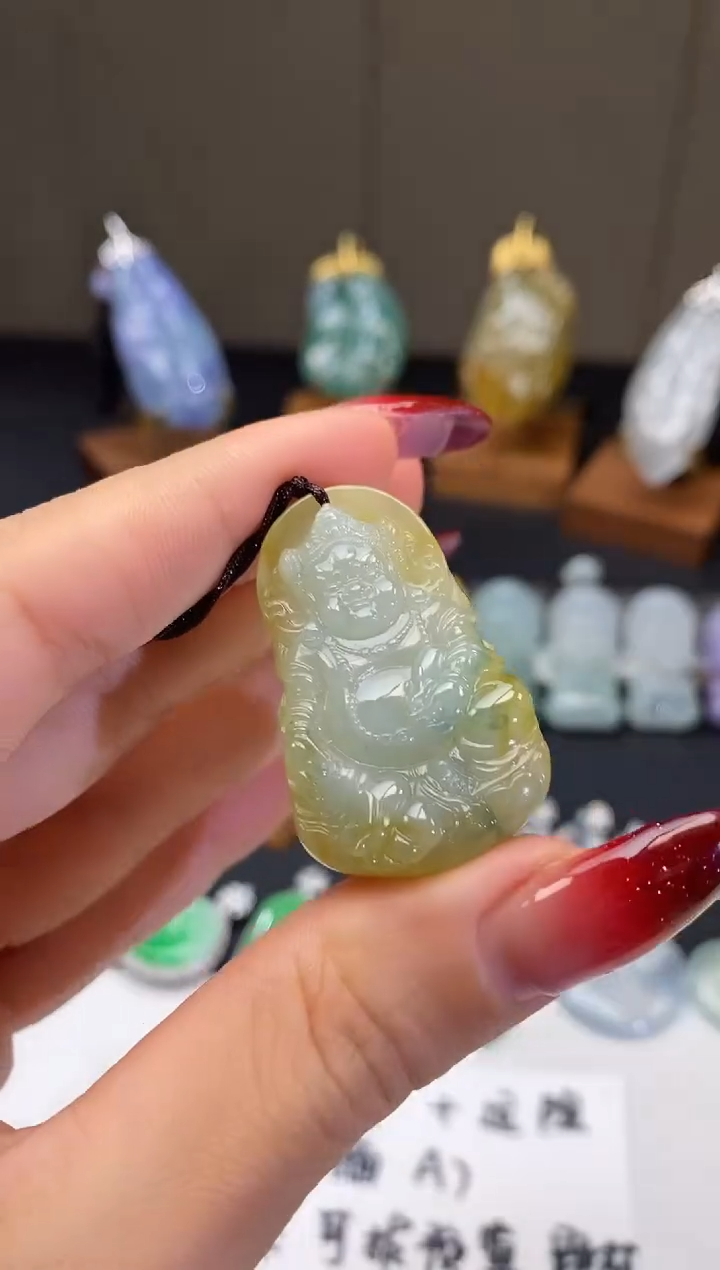 【闪购商品】翡翠吊坠(不含链)未镶嵌财爷