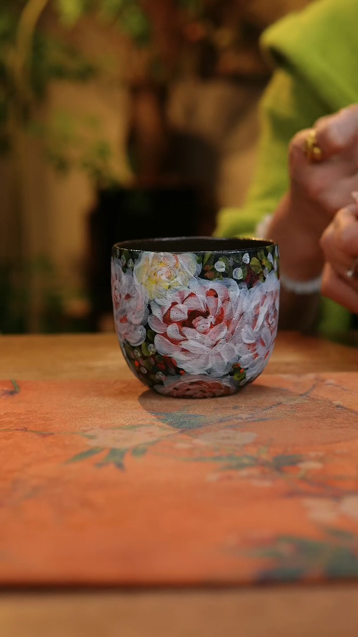 【闪购商品】瓷片1337景德镇手工手绘釉下彩高温瓷