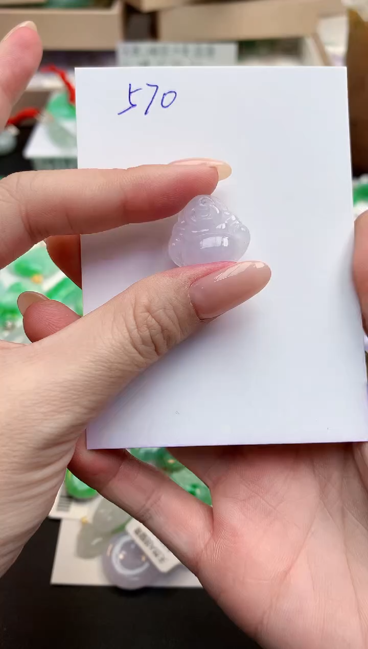 颈饰未镶嵌翡翠天然缅甸A货翡翠