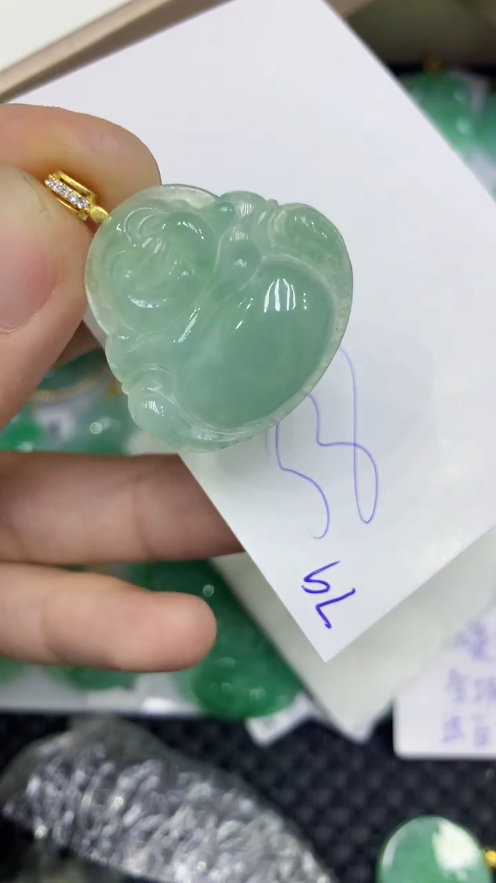 颈饰未镶嵌翡翠缅甸A货翡翠