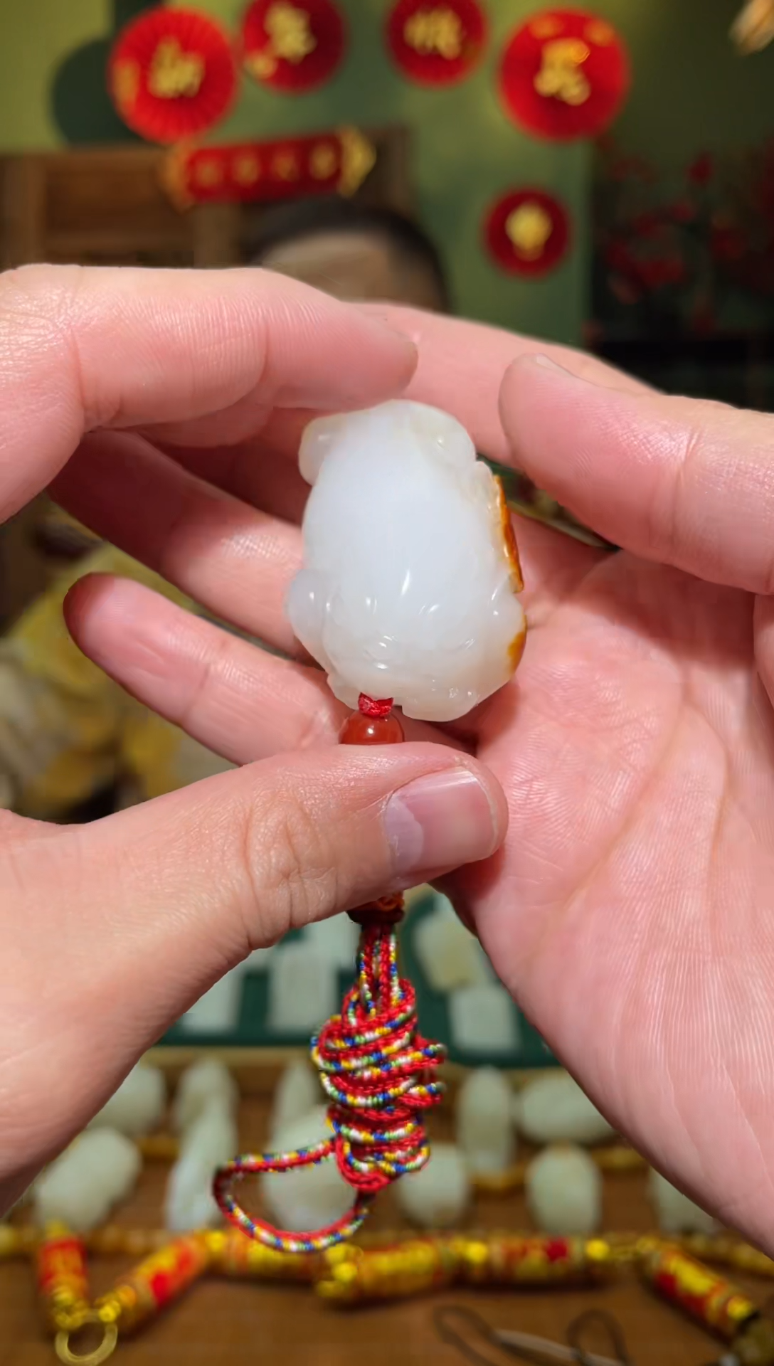 【闪购商品】和田玉吊坠(不含链)未镶嵌蟾